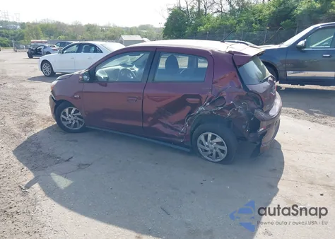 2018 Mitsubishi Mirage Se from USA, damaged, VIN ML32A4HJ0JH008437